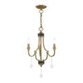 View 1 for Livex Lighting Glendale 3-Light 14 Inch Mini Chandelier
