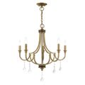 View 1 for Livex Lighting Glendale 5-Light 24 1/2 Inch Chandelier