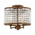 View 1 for Livex Lighting Grammercy 3-Light Semi-Flush Ceiling Light
