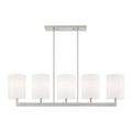 Livex Lighting Hayworth 5-Light Linear Chandelierimage
