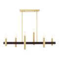 View 1 for Livex Lighting Helsinki 6-Light Linear Chandelier
