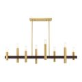View 1 for Livex Lighting Helsinki 8-Light Linear Chandelier