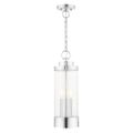 View 1 for Livex Lighting Hillcrest 3-Light Large Outdoor Pendant Lantern