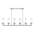 Livex Lighting Hillcrest 6-Light Linear Chandelierimage