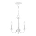View 1 for Livex Lighting Home Basics 3-Light Mini Chandelier / Semi-Flush Light