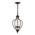 View 1 for Livex Lighting Home Basics 3-Light Small Chandelier / Semi-Flush Light
