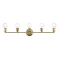 View 1 for Livex Lighting Lansdale 5-Light ADA Large Vanity Sconce