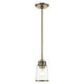 View 1 for Livex Lighting Lawrenceville 1-Light Mini Pendant Light