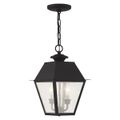 View 1 for Livex Lighting Mansfield 2-Light Medium Outdoor Pendant Lantern