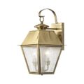 View 1 for Livex Lighting Mansfield 2-Light Medium Outdoor Wall Lantern