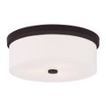 View 1 for Livex Lighting Meridian 3-Light Flush Mount Ceiling Light