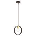 View 1 for Livex Lighting Modesto 1-Light Mini Pendant Light