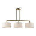 View 1 for Livex Lighting Monroe 3-Light Linear Chandelier