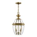 View 1 for Livex Lighting Monterey 2-Light Medium Outdoor Pendant Lantern