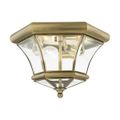 Livex Lighting Monterey 3-Light Flush Mount Ceiling Lightimage