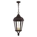View 1 for Livex Lighting Morgan 3-Light Large Outdoor Pendant Lantern