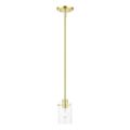 View 1 for Livex Lighting Munich 1-Light Single Pendant Light
