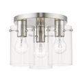 Livex Lighting Munich 3-Light Flush Mount Ceiling Lightimage