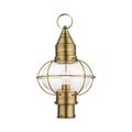 View 1 for Livex Lighting Newburyport 1-Light Large Outdoor Post Top Lantern