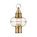 View 1 for Livex Lighting Newburyport 1-Light Medium Outdoor Post Top Lantern