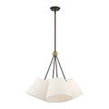 View 1 for Livex Lighting Prato 4-Light 25 Inch Chandelier