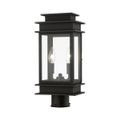 View 1 for Livex Lighting Princeton 2-Light Medium Outdoor Post Top Lantern