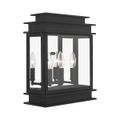 Livex Lighting Princeton 3-Light Medium Wide Outdoor Wall Lanternimage