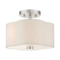 Livex Lighting Solstice 2-Light Semi-Flush Ceiling Lightimage