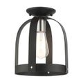 Livex Lighting Stoneridge 1-Light Petite Semi-Flush Ceiling Lightimage