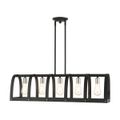 Livex Lighting Stoneridge 5-Light Large Linear Chandelierimage