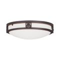 Livex Lighting Titania 2-Light Flush Mount Ceiling Lightimage