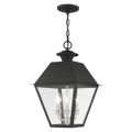 View 1 for Livex Lighting Wentworth 3-Light Large Outdoor Pendant Lantern
