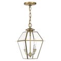 View 1 for Livex Lighting Westover 2-Light Medium Outdoor Pendant Lantern
