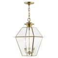 View 1 for Livex Lighting Westover 3-Light Large Outdoor Pendant Lantern