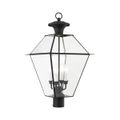 View 1 for Livex Lighting Westover 4-Light Extra Large Outdoor Post Top Lantern