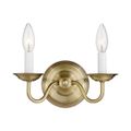 View 1 for Livex Lighting Williamsburgh 2-Light Double Wall Sconce