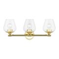 View 1 for Livex Lighting Willow 3-Light Vanity Sconce
