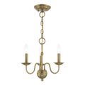 View 1 for Livex Lighting Windsor 3-Light Mini Chandelier