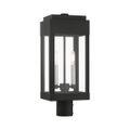 View 1 for Livex Lighting York 2-Light Medium Outdoor Post Top Lantern