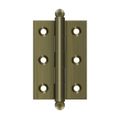 View 1 for Deltana 2 1/2 x 1 11/16 Inch Hinge With Ball Tips