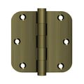 View 1 for Deltana 3 1/2 Inch 5/8 Radius Residential Hinge