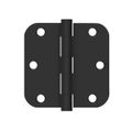 View 1 for Deltana 3 1/2 Inch 5/8 Radius Stainless Steel Hinge