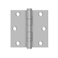 Deltana 3 1/2 Inch Square Stainless Ball Bearing Residential Hingeimage