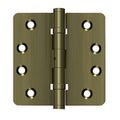 View 1 for Deltana 4 Inch 1/4 Radius Ball Bearing Hinge - Non Removeable Pin