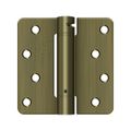 View 1 for Deltana 4 Inch 1/4 Radius Spring Hinge - UL Listed