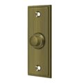 View 1 for Deltana Rectangular Contemporary Door Bell Button