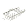View 1 for Deltana Two Tier Rectangular Wire Bathroom Shower Basket With Hook