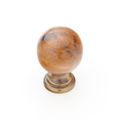 Schaub Tiger Penshell Sphere Cabinet Knobimage