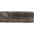 View 1 for Heritage Timber Reclaimed Axed Kona Brown Faux Wood Fireplace Mantel