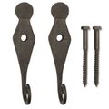 Coastal Bronze English Rat Tail Shutter Dog Pairimage